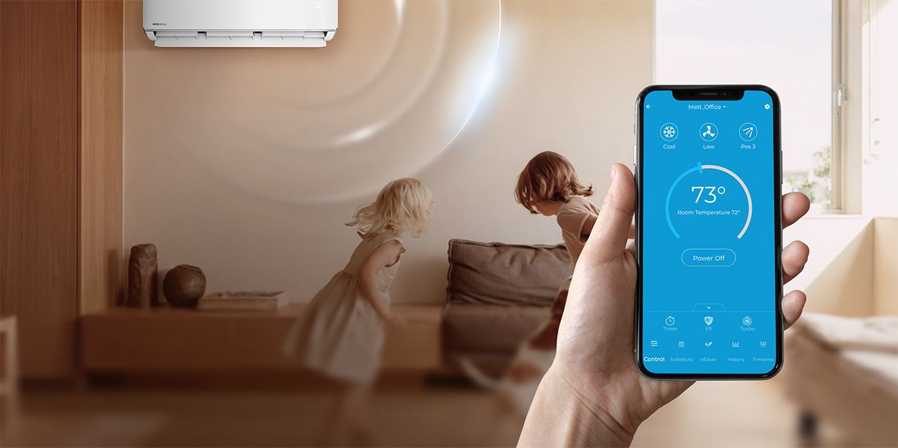 Easy comfort that you can control from anywhere