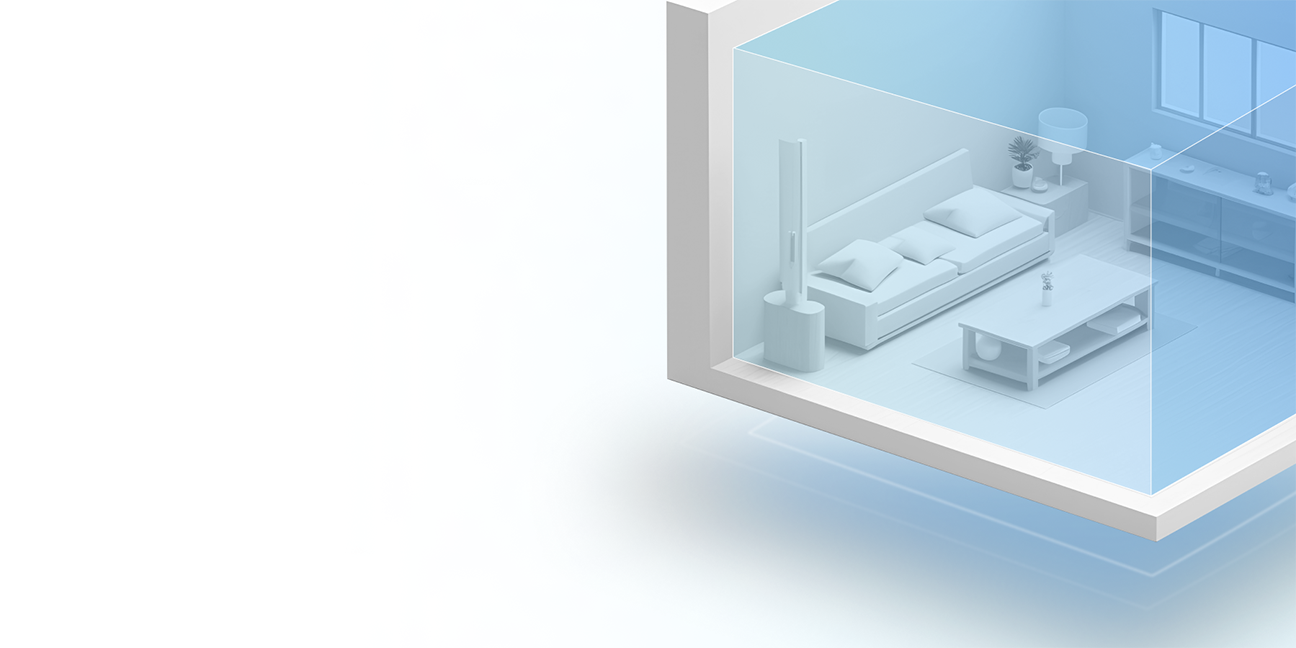 Climate control for up to 1,550 sq ft
