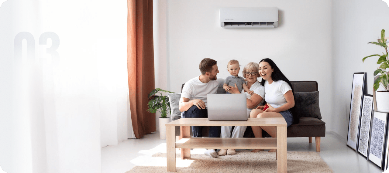 Power On &  Enjoy Comfort